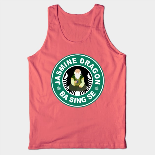 The Jasmine Dragon Uncle Iroh Avatar Tank Top by Badganks